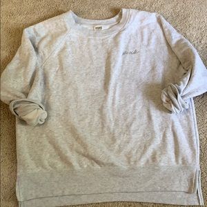 VS PINK crewneck sweatshirt